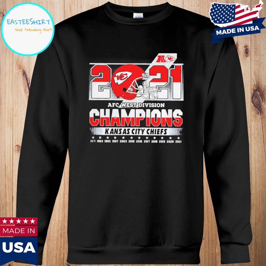 Kansas City Chiefs Conquered The West 2022 AFC West Division Champions shirt,  hoodie, sweater, long sleeve and tank top