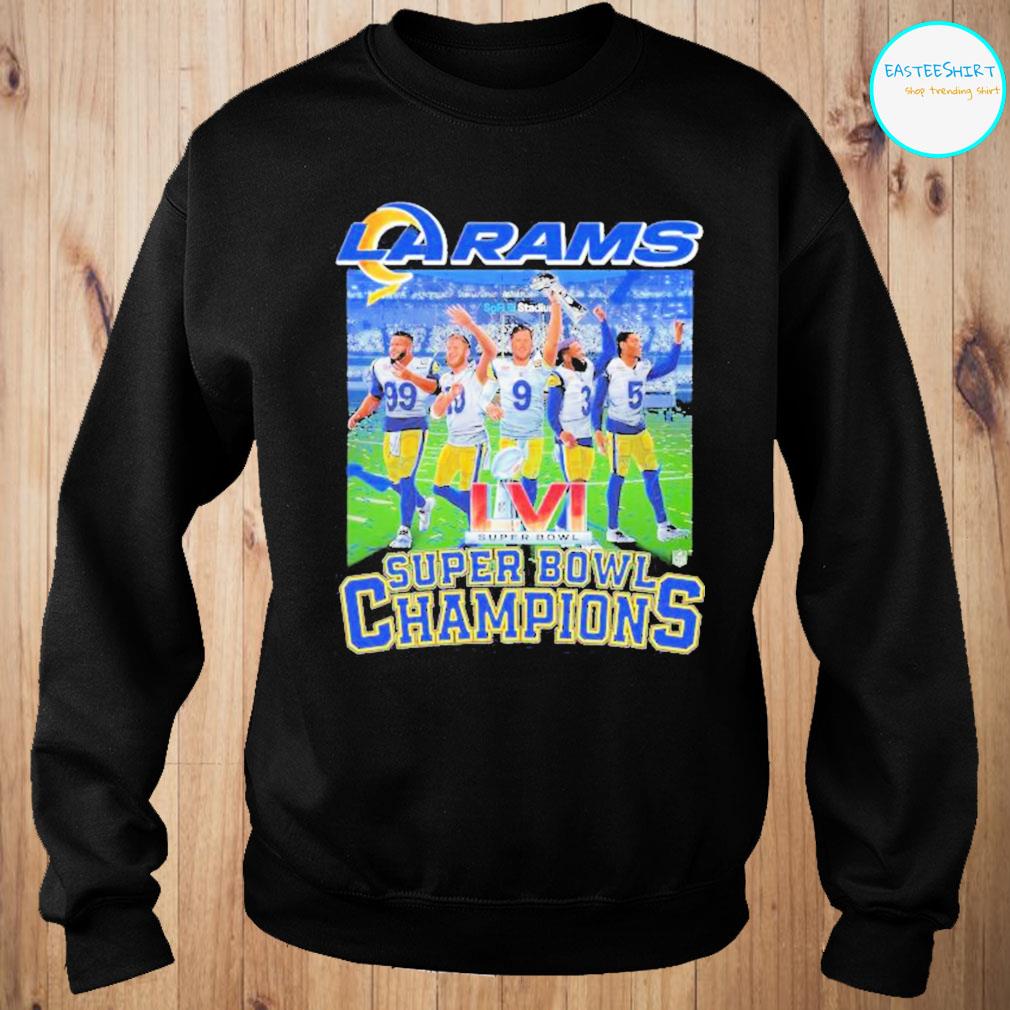 Official super Bowl Team LA Rams Champions 2022 T-Shirt, hoodie, sweater,  long sleeve and tank top