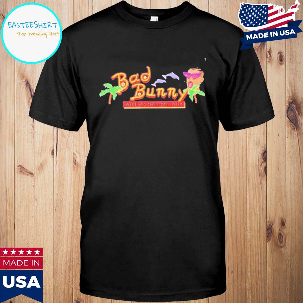 2022 World’s Hottest Tour Bad Bunny T Shirt