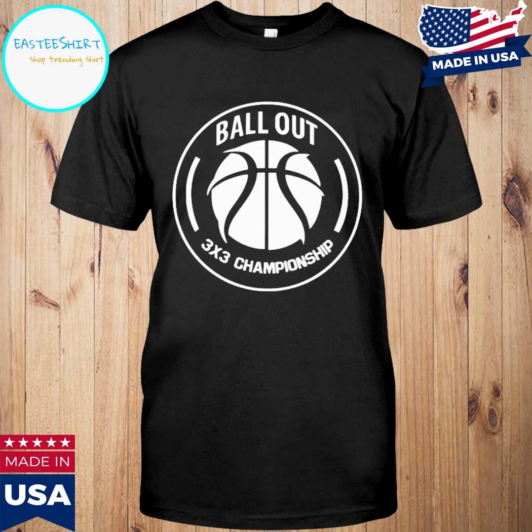 Official Ball out 3x3 championship T-shirt