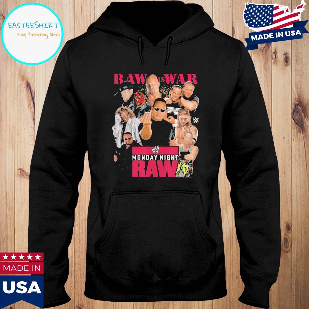 Official Wwe raw is war attitude era collage s Hoodie