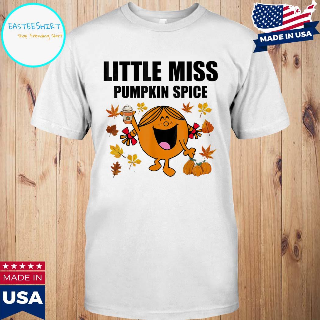 Official Little miss pumpkin spice halloween T-shirt