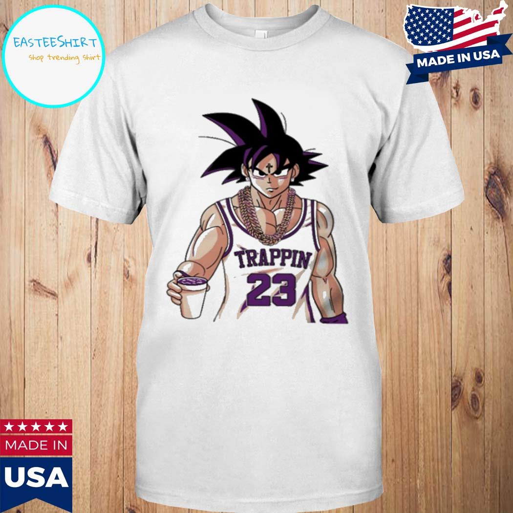 Official Son goku trappin 23 T-shirt