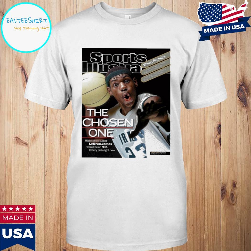 Official Sports the chosen one high school junior lebron james T-shirt