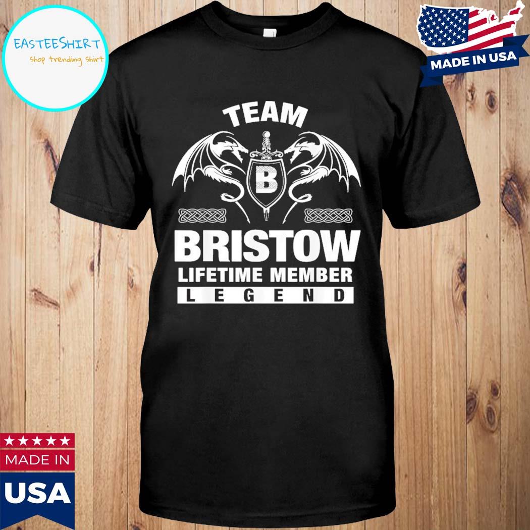 Official Team B bristow lifetime member legend T-shirt