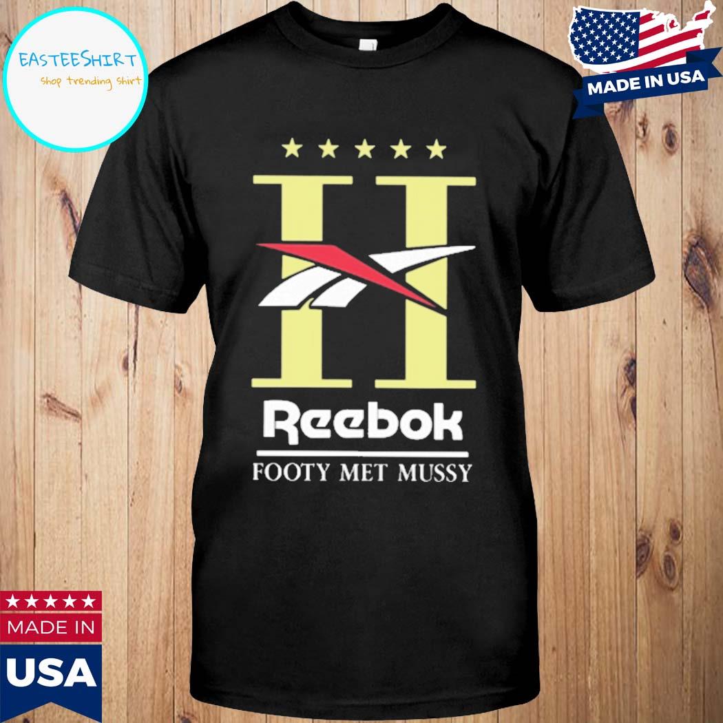 Official The h reebok footy met mussy T-shirt