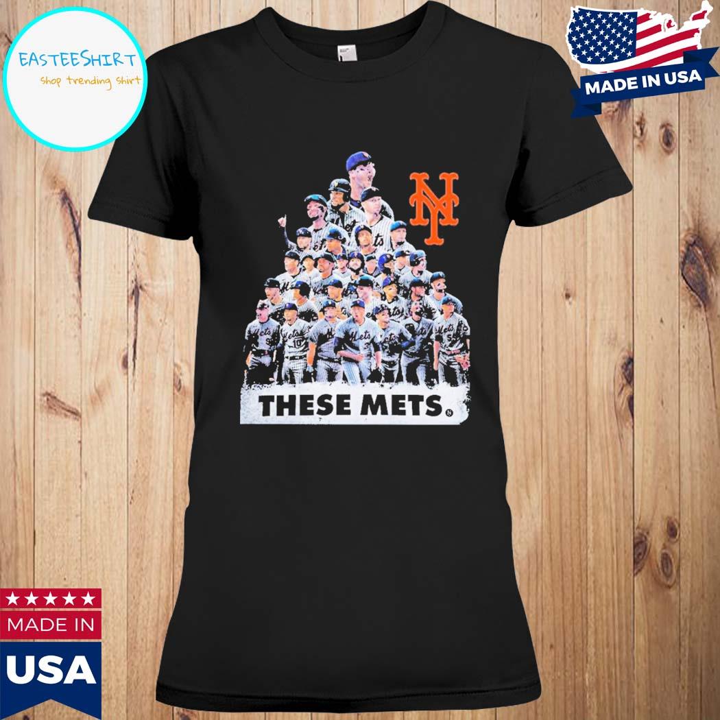 These Mets New York Mets Postseason 2022 logo T-shirt