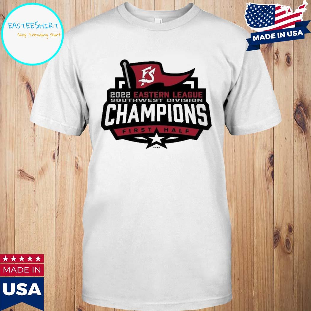 Official Richmond flying squirrels 2022 el first half champions T-shirt