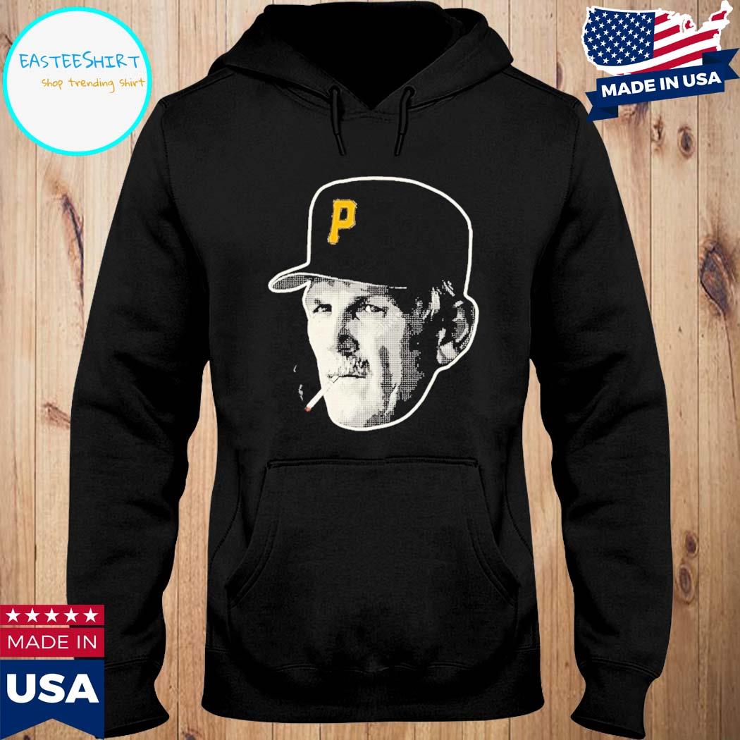 Jim Leyland Pittsburgh Pirates Men's Black Roster Name & Number T