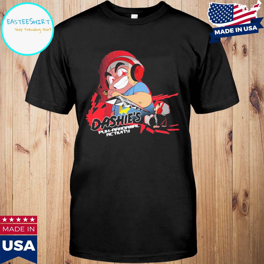 Official Dashie's puh ranormal activity T-shirt