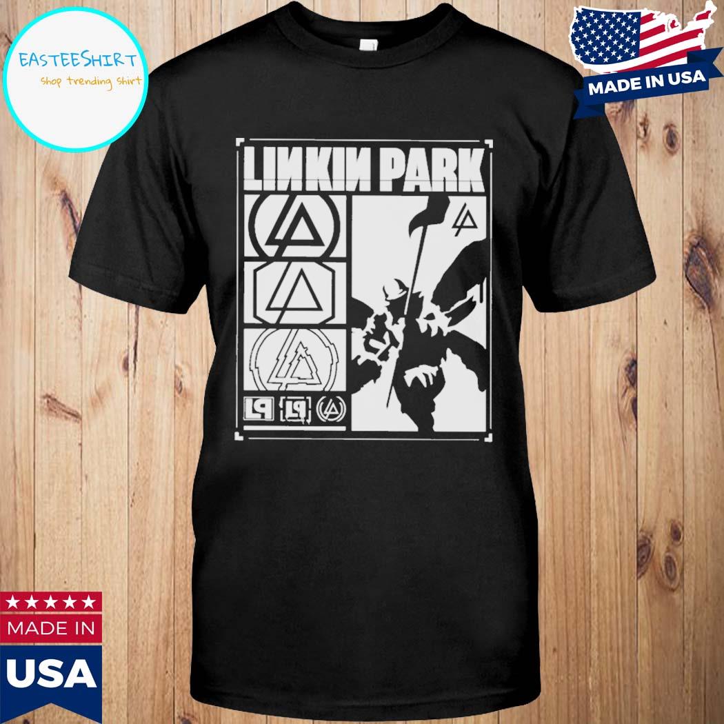 Official Linkin park logos rectangle T-shirt