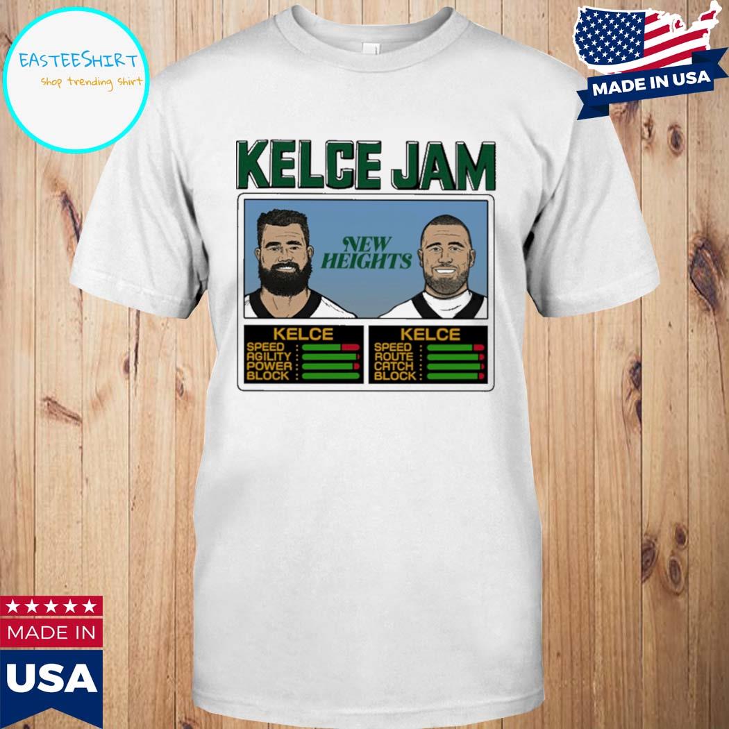 Official Kelce Jam New Heights T-shirt