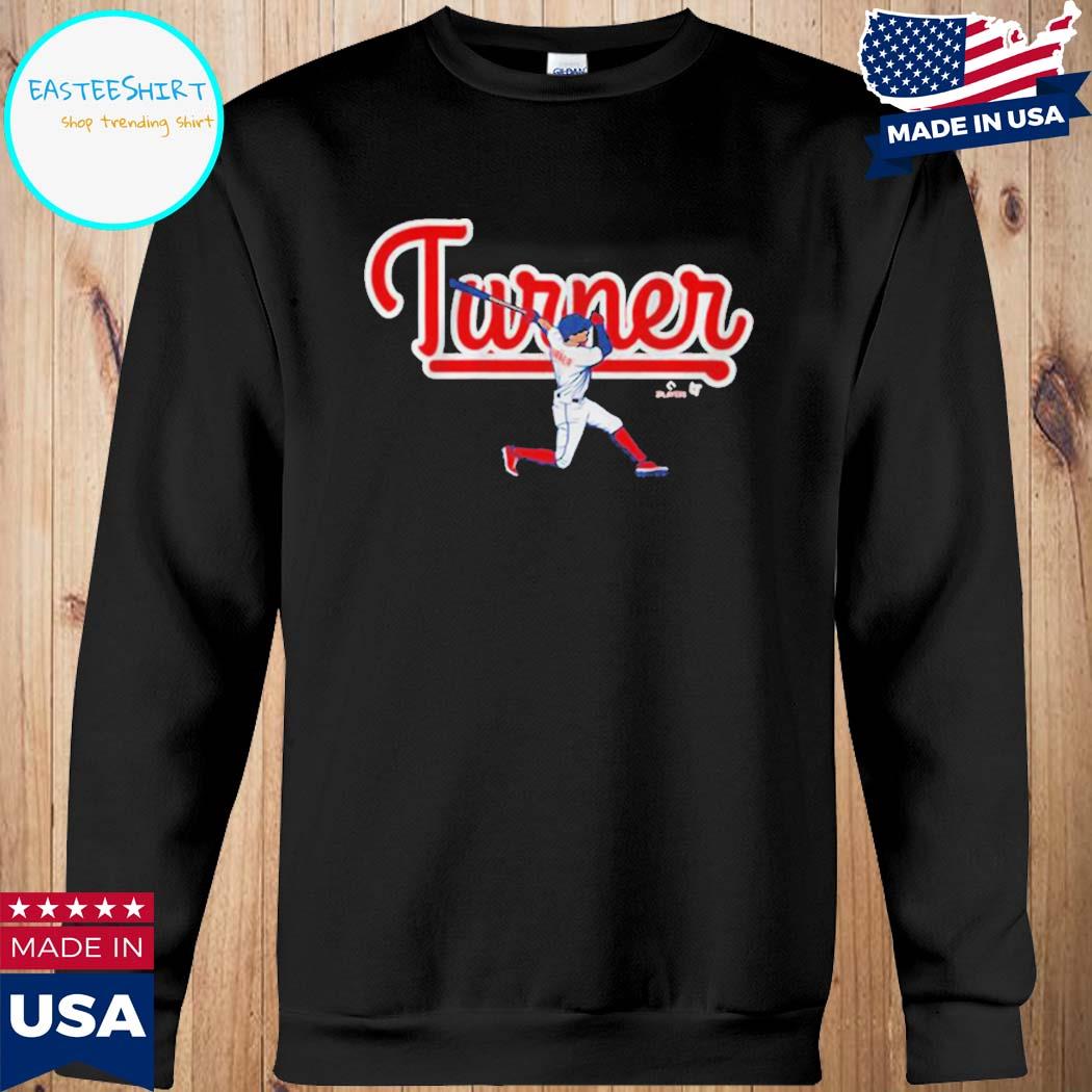 Cool Trea Turner The Burner Philadelphia Phillies Unisex T-shirt - Trends  Bedding