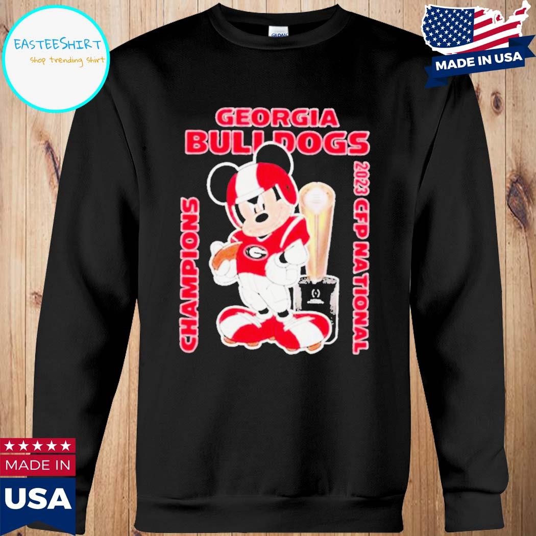 Mickey mouse Georgia Bulldogs 2022 National Championship shirt