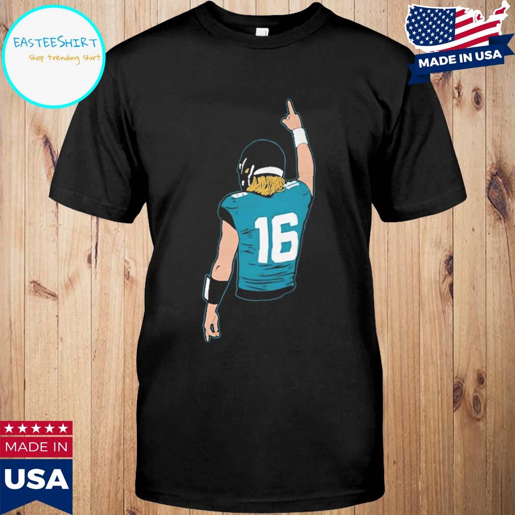 Official trevor lawrence jacksonville jaguars tl 16 art T-shirt, hoodie,  tank top, sweater and long sleeve t-shirt