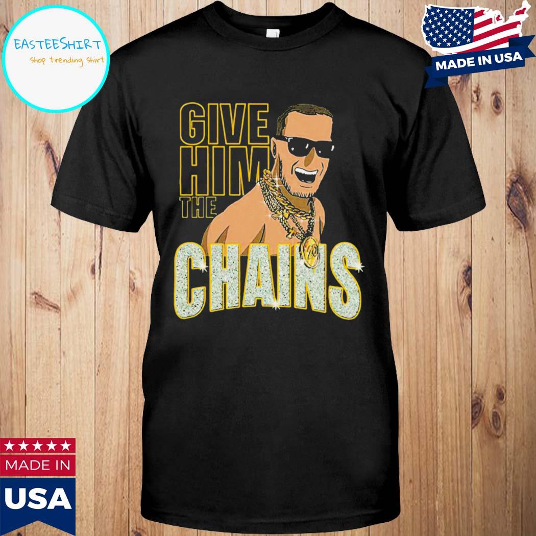 Official kirk cousins chains give him the chains T-shirt, hoodie