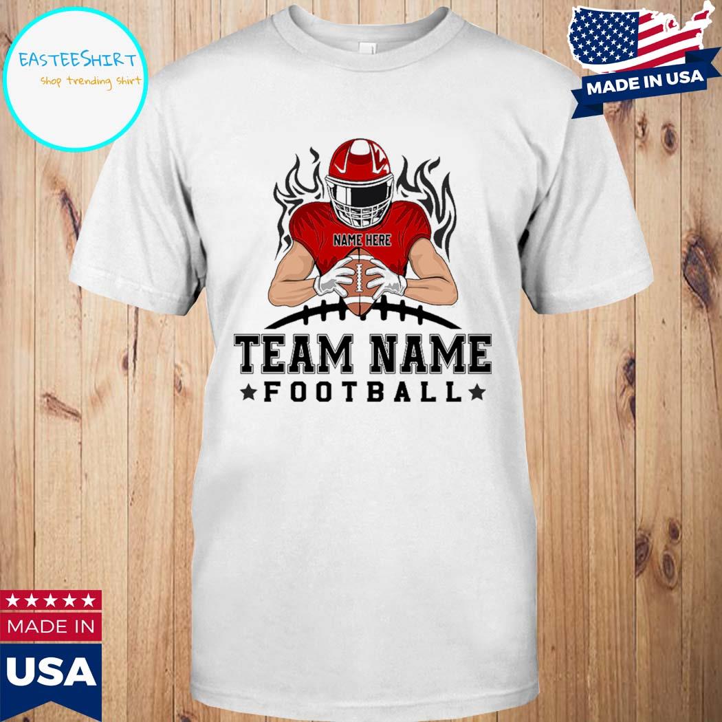 American Football Team Shirt - Football Game Days Custom Shirt Gift For  Football Player Football Lovers