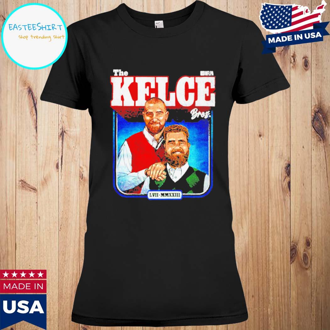 Jason Kelce & Travis Kelce Bros Shirt, hoodie, longsleeve, sweatshirt,  v-neck tee