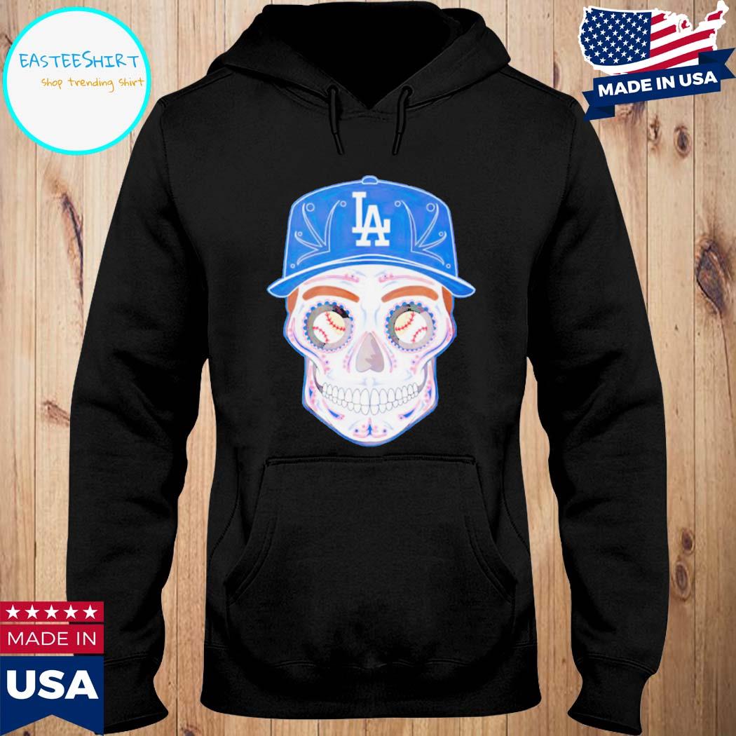 Official los Angeles Dodgers sugar skull T-shirt, hoodie, sweater, long  sleeve and tank top