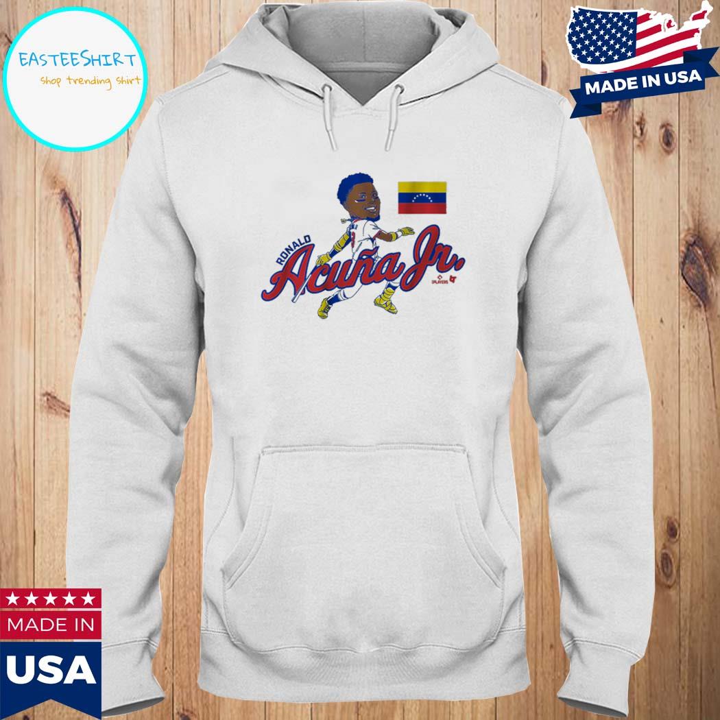 Official ronald Acuña Jr Venezuela Caricature Tee Shirt, hoodie,  longsleeve, sweatshirt, v-neck tee