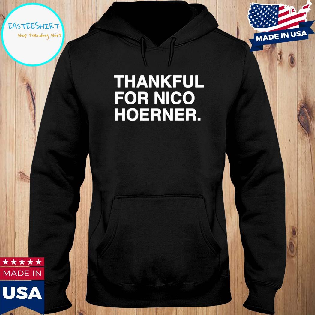 Thankful For Nico Hoerner Shirt - High-Quality Printed Brand