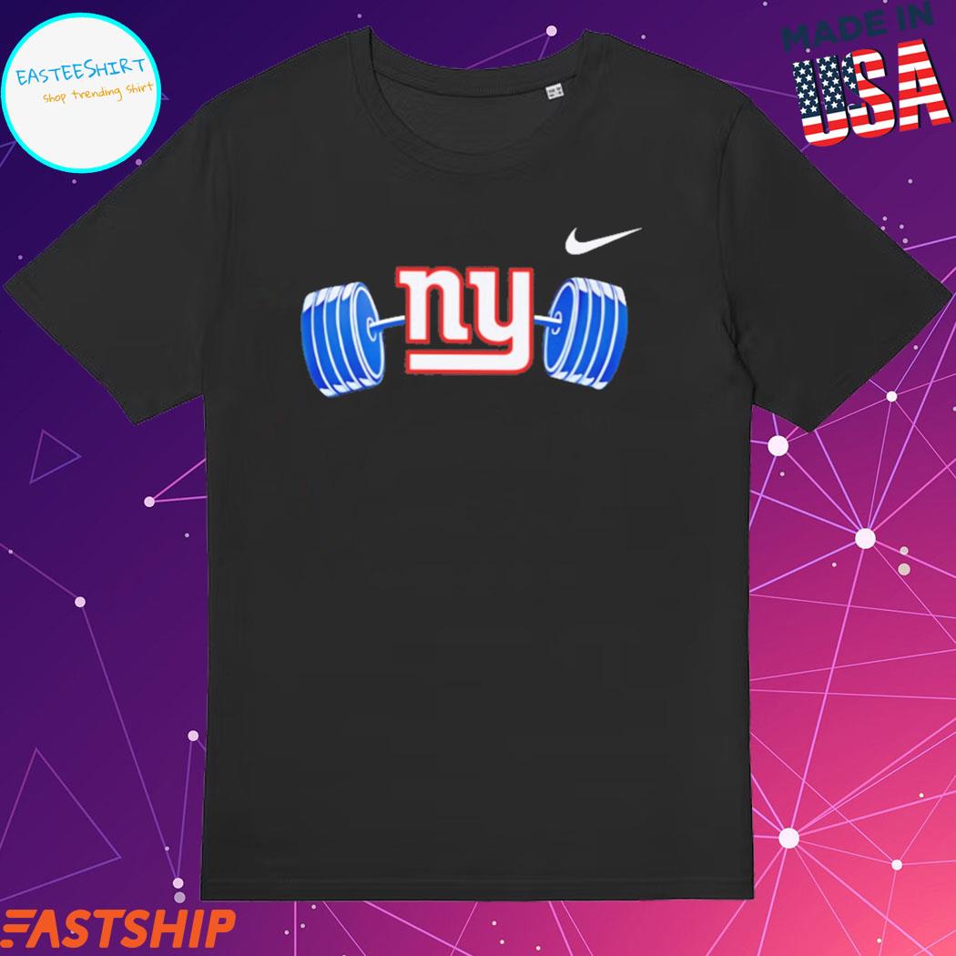 Nike Women's Nike Heathered Royal/Charcoal New York Giants Gym