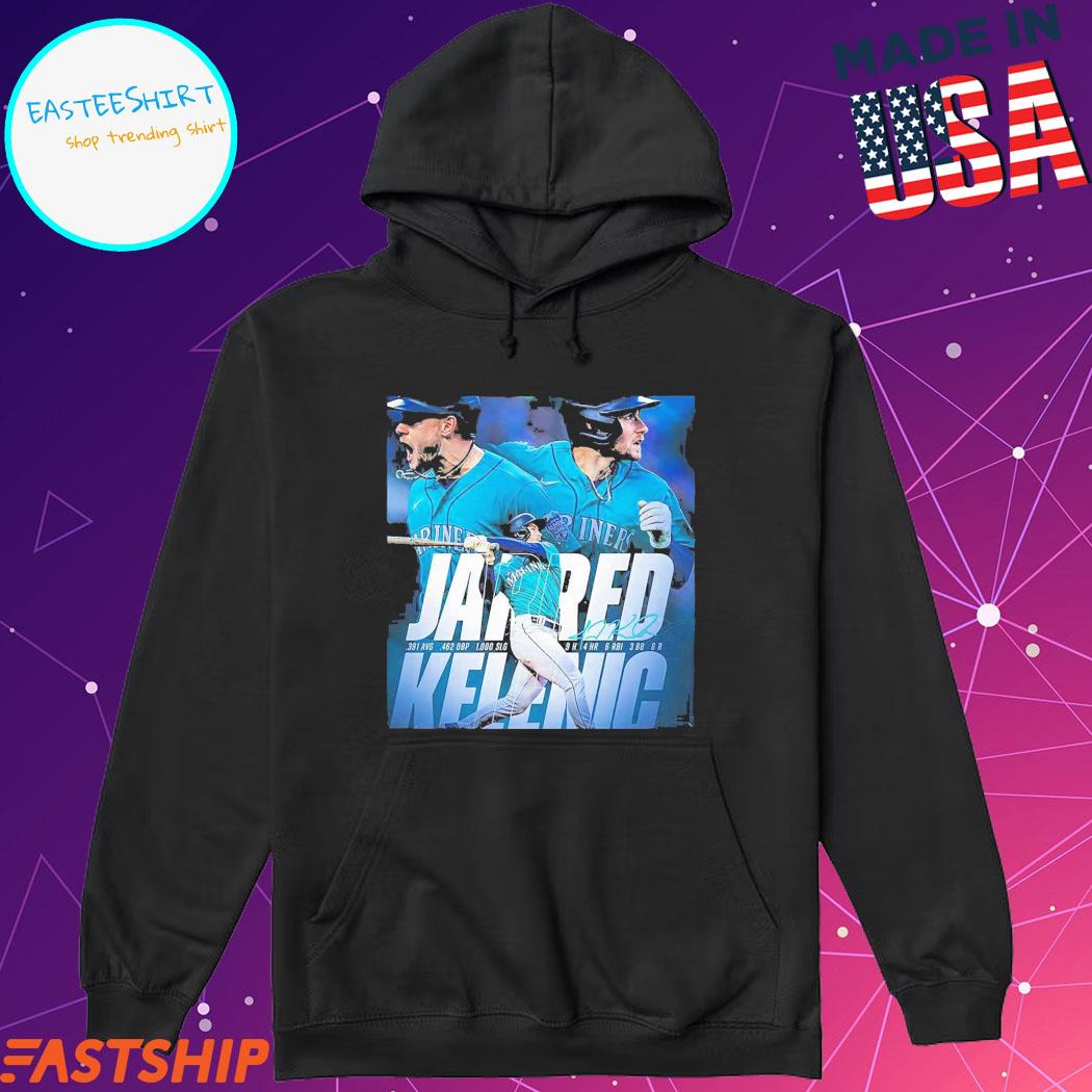 Seattle Mariners Jarred Kelenic Signature Shirt, hoodie, sweater, long  sleeve and tank top