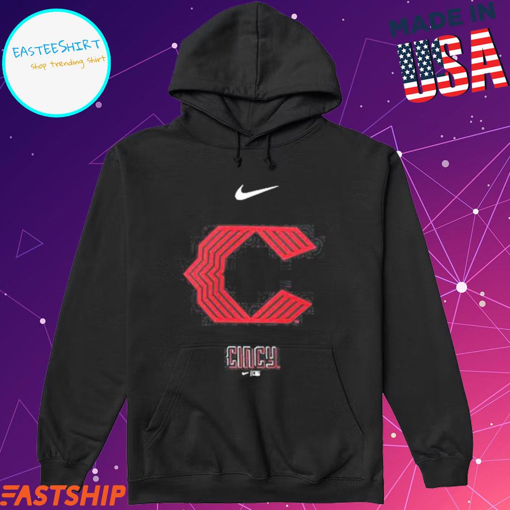 Official Cincinnati Reds Nike 2023 City Connect Large Logo shirt, hoodie,  tank top, sweater and long sleeve t-shirt
