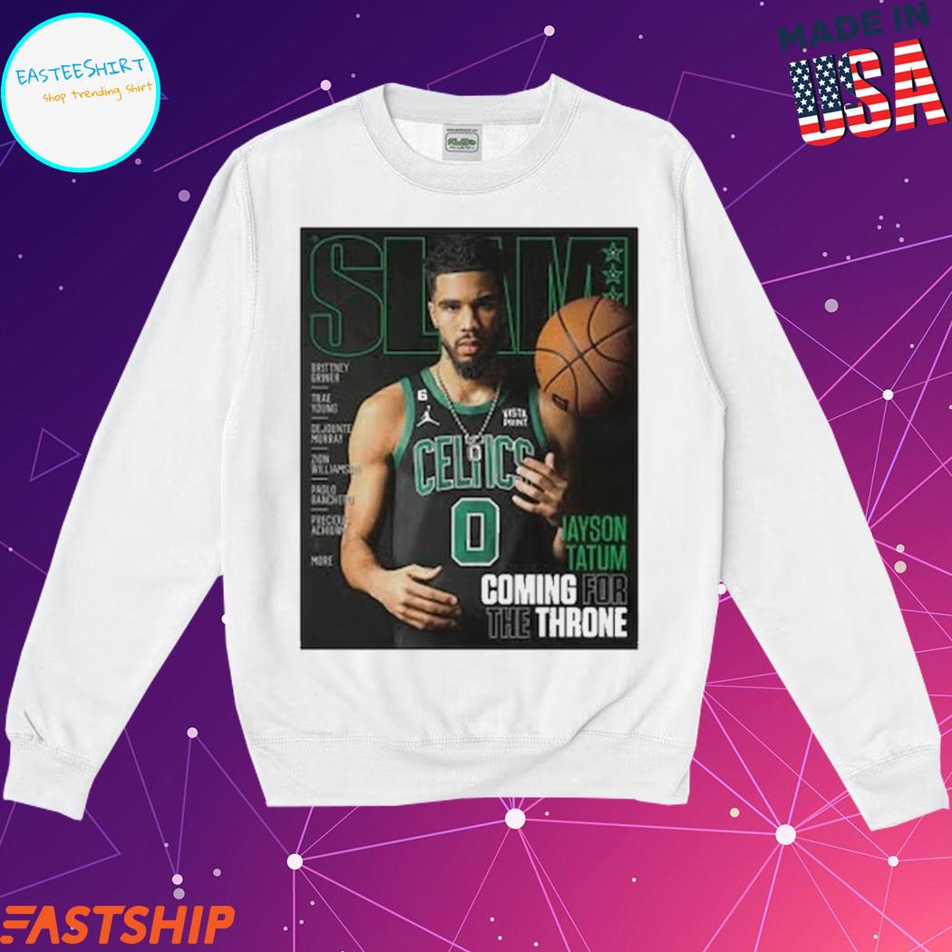 Boston celtics jayson tatum slam T-shirt, hoodie, sweater, long sleeve and  tank top