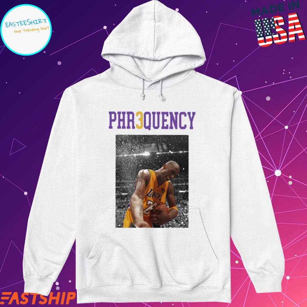 Kobe Bryant 24 Los Angeles Lakers basketball Phr3quency 2023 T-shirt,  hoodie, sweater, long sleeve and tank top