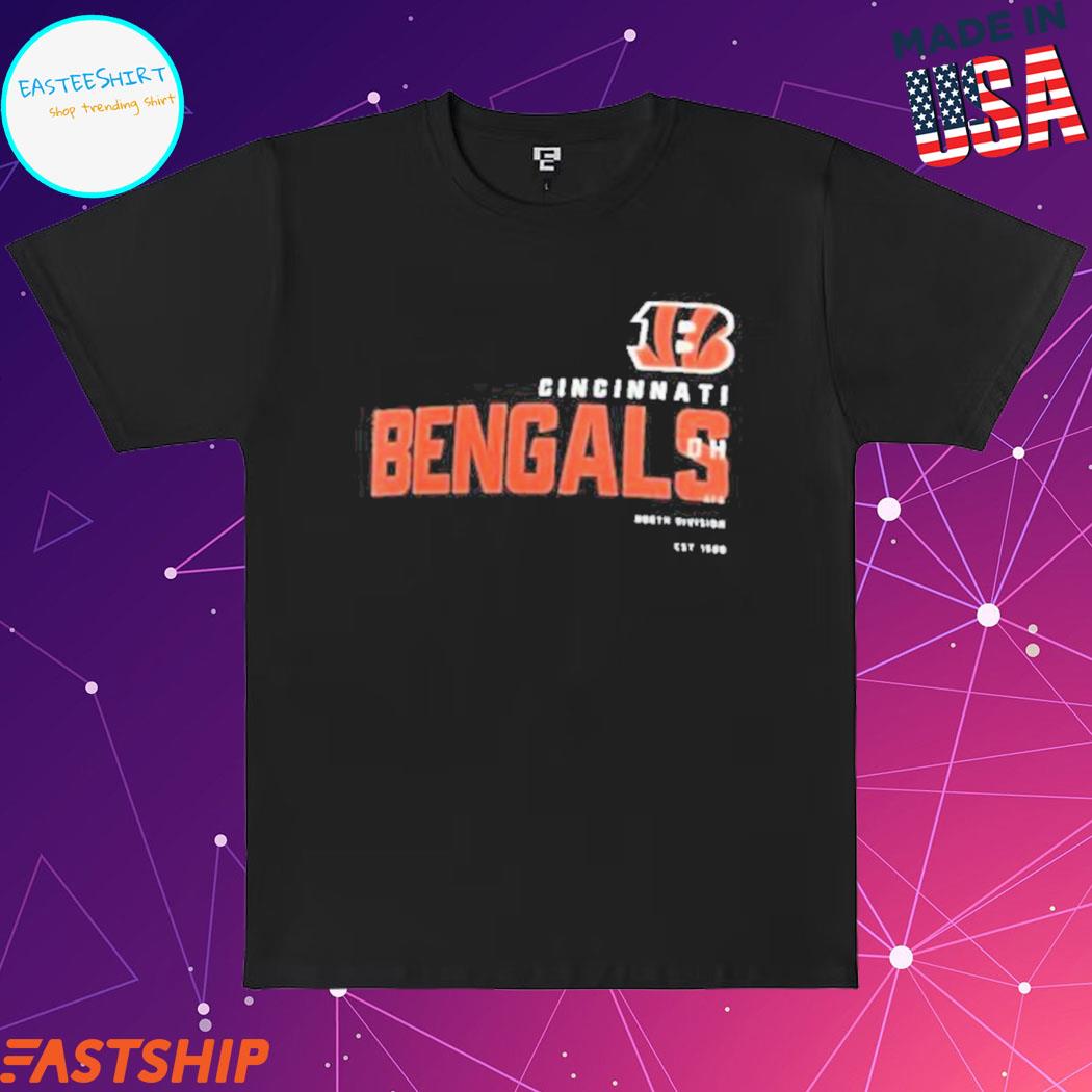 Official nike men's cincinnatI bengals team name heather T-shirts, hoodie,  tank top, sweater and long sleeve t-shirt