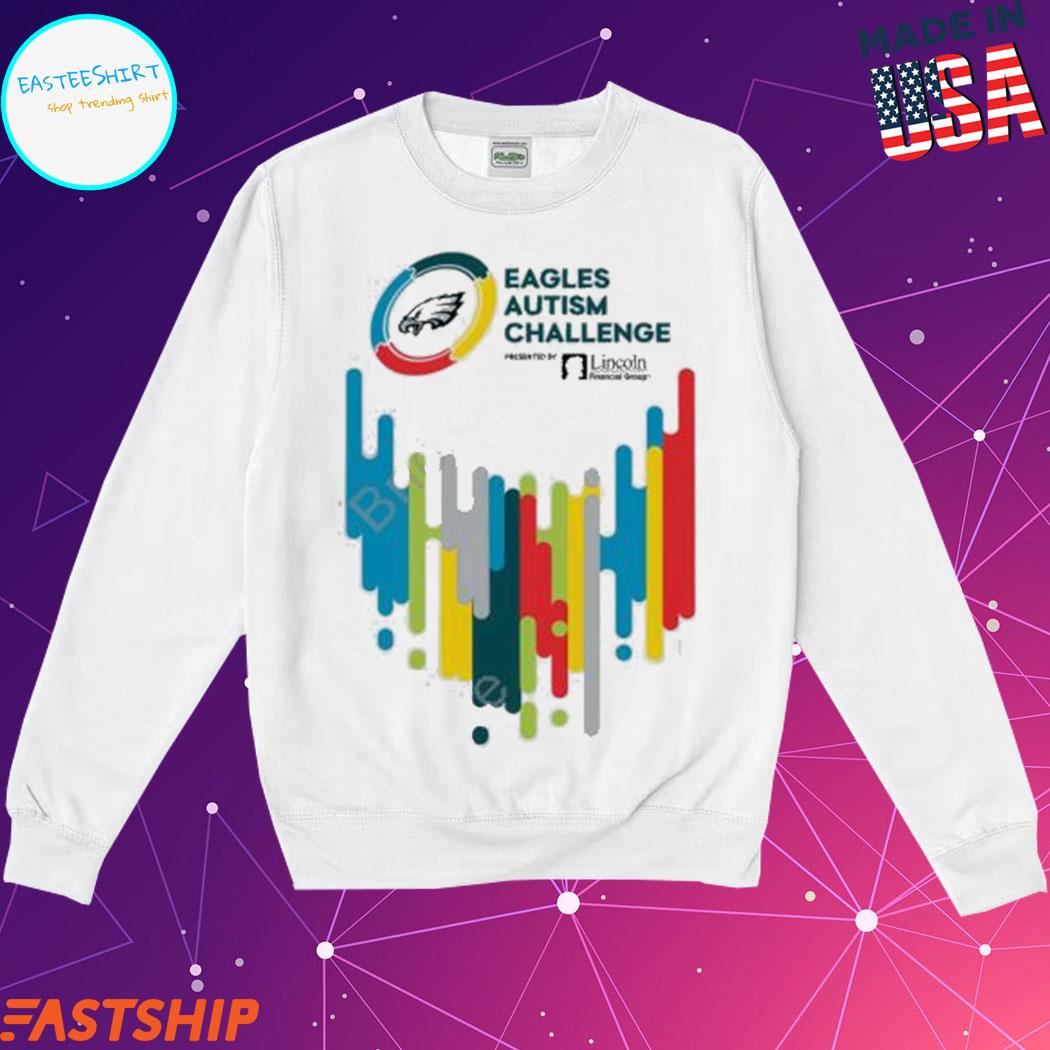 Eagles autism challenge shirt, hoodie, sweater, long sleeve and tank top