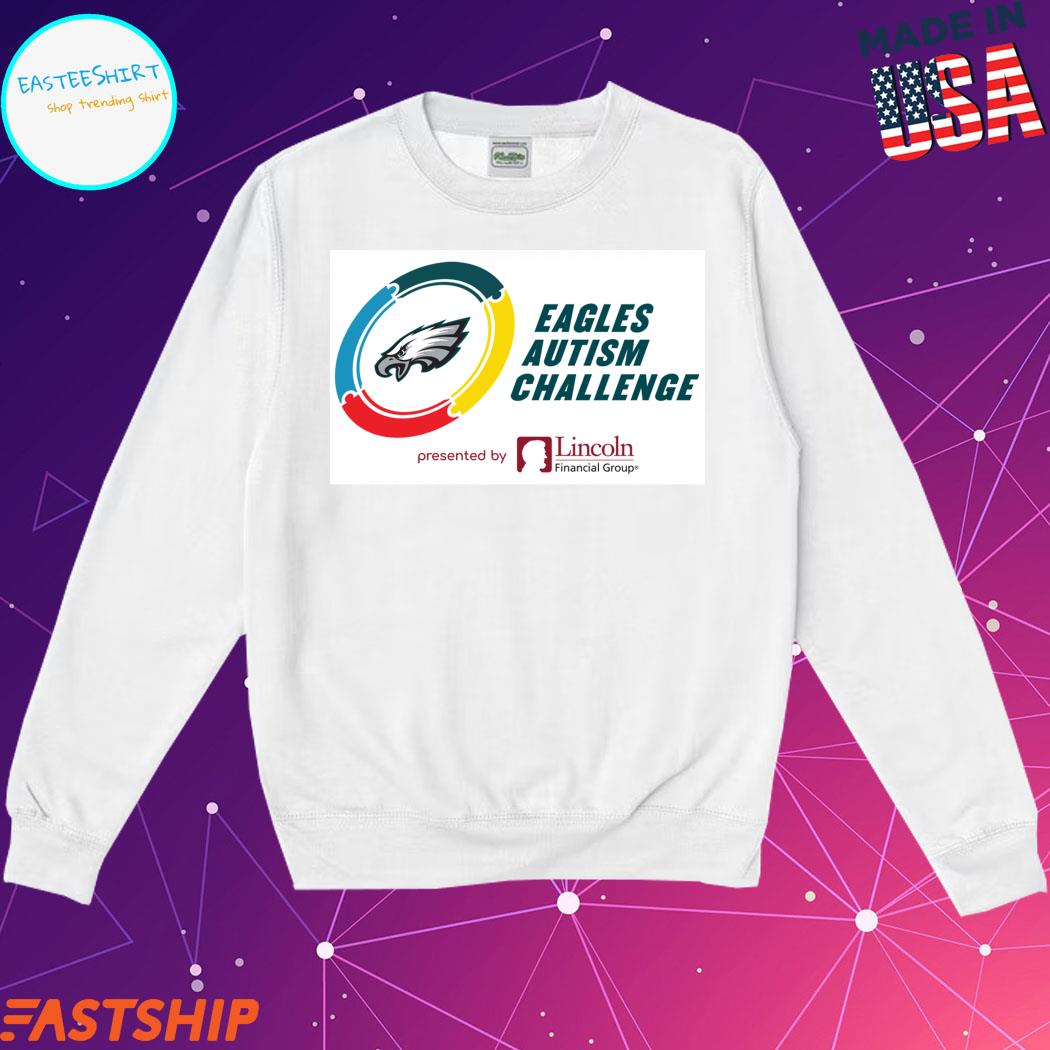 Philadelphia eagles to host 2nd annual eagles autism challenge T-shirt,  hoodie, sweater, long sleeve and tank top