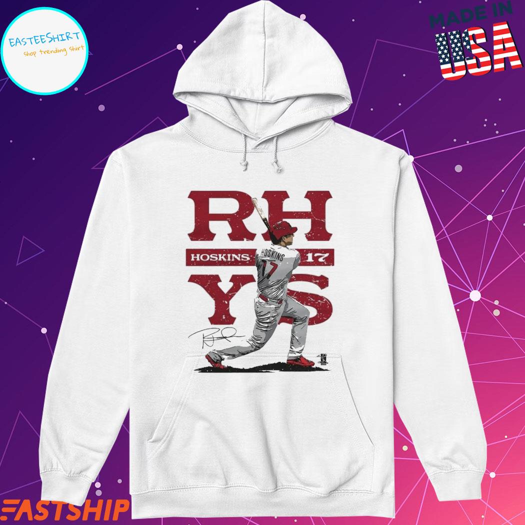 Official philadelphia baseball rhys hoskins split r T-shirt, hoodie, tank  top, sweater and long sleeve t-shirt