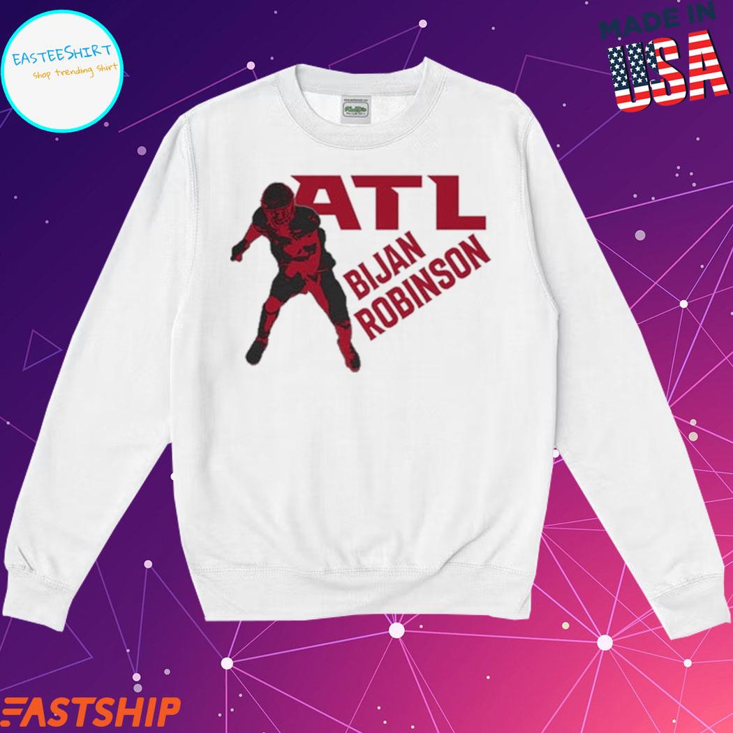 Official bijan Robinson Atlanta Falcons T-Shirt, hoodie, tank top, sweater  and long sleeve t-shirt