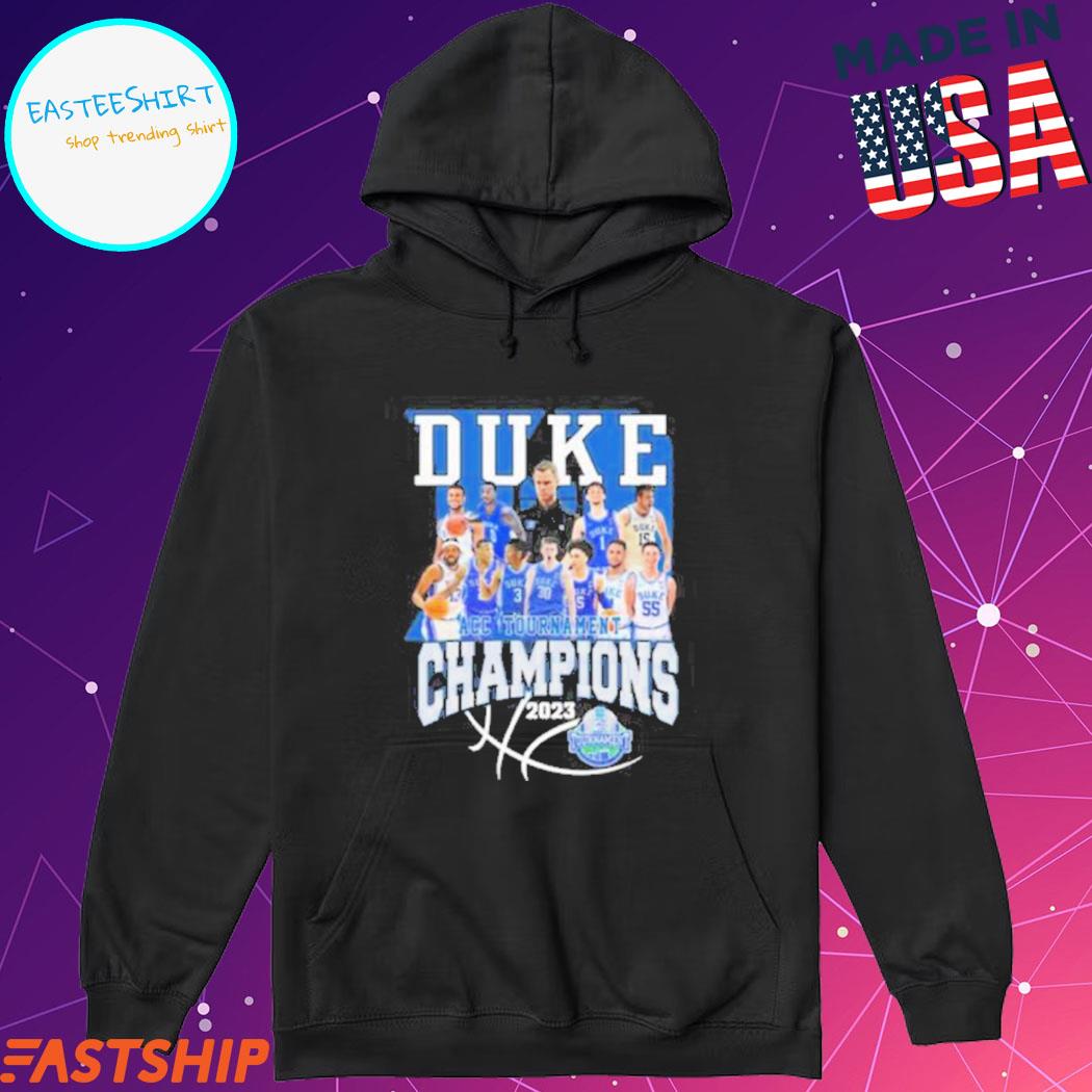 Official duke basketball acc 2023 championship shirt, hoodie, sweater, long  sleeve and tank top