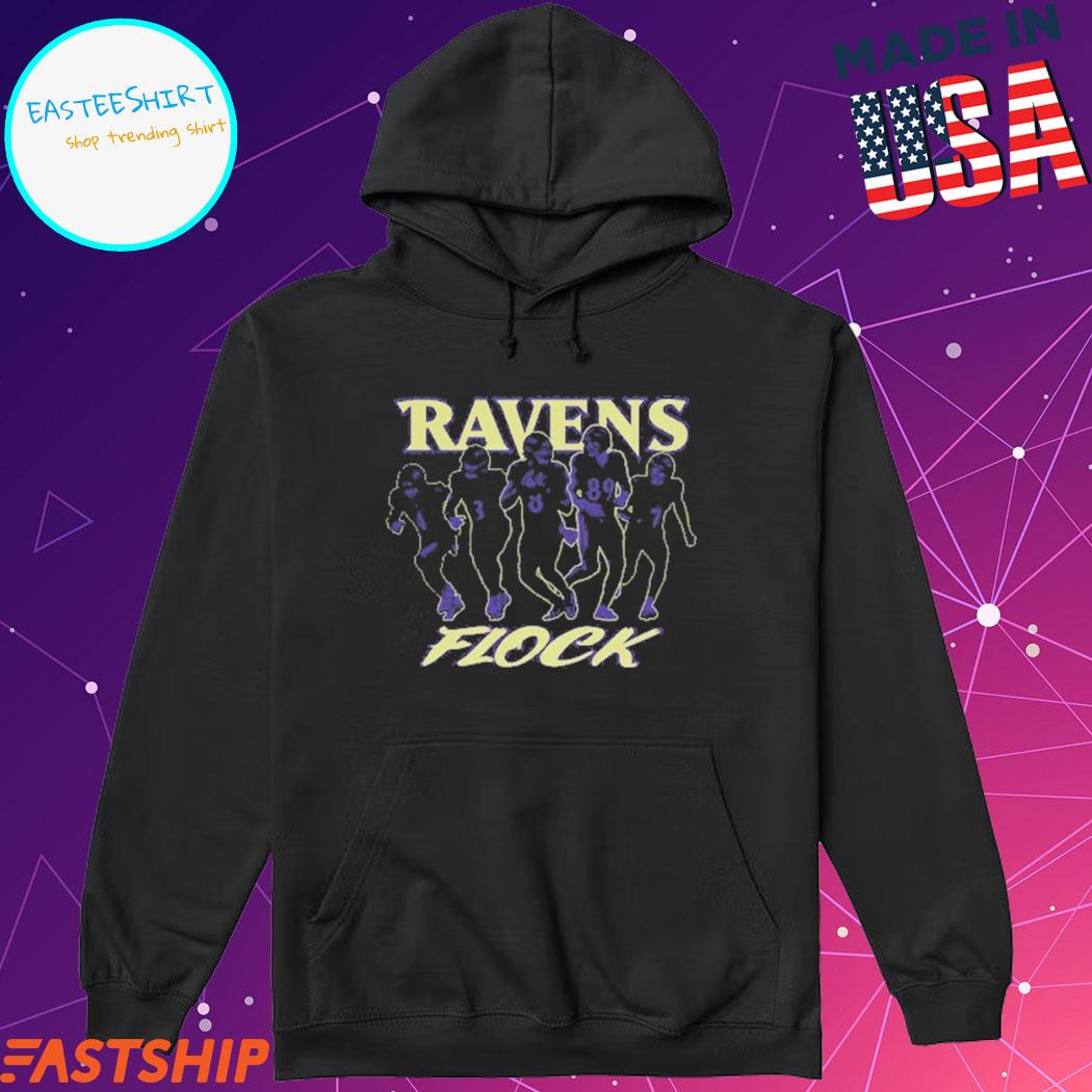 Official ravensflock baltimore ravens lamar jackson odell beckham jr. mark  andrews zay flowers rashod bateman Shirt, hoodie, sweater, long sleeve and  tank top