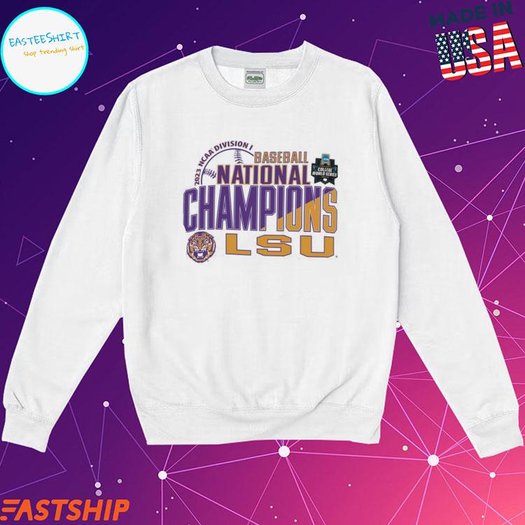 LSU Tigers baseball logo stack shirt, hoodie, sweater and v-neck t