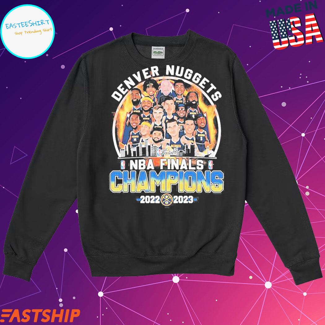 Official Logo Denver nuggets 2023 NBA champions first NBA champions shirt,  hoodie, sweater, long sleeve and tank top