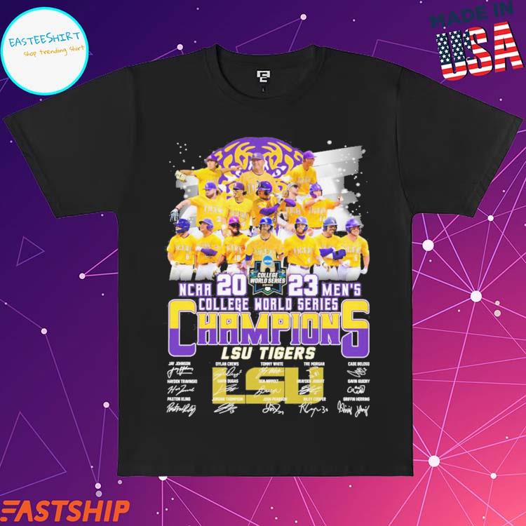 Team Lsu Tigers 2023 Ncaa College World Series Shirt