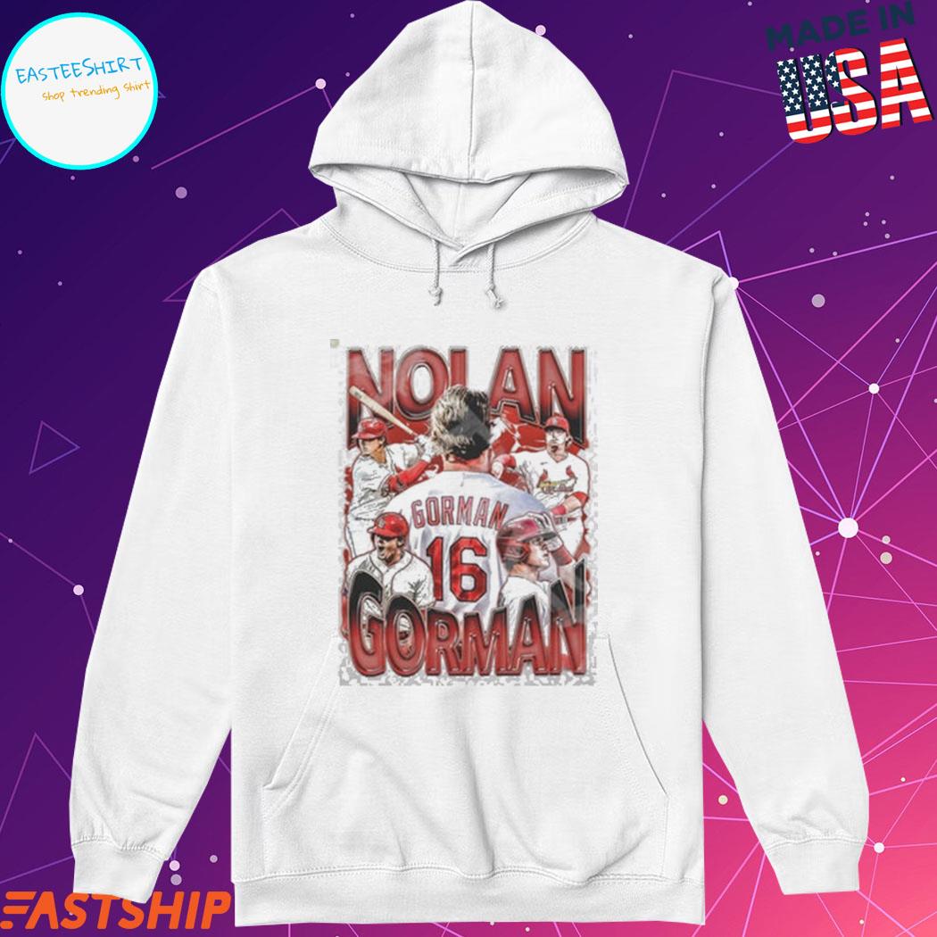 Nolan gorman go-ahead gorman shirt, hoodie, sweater, long sleeve