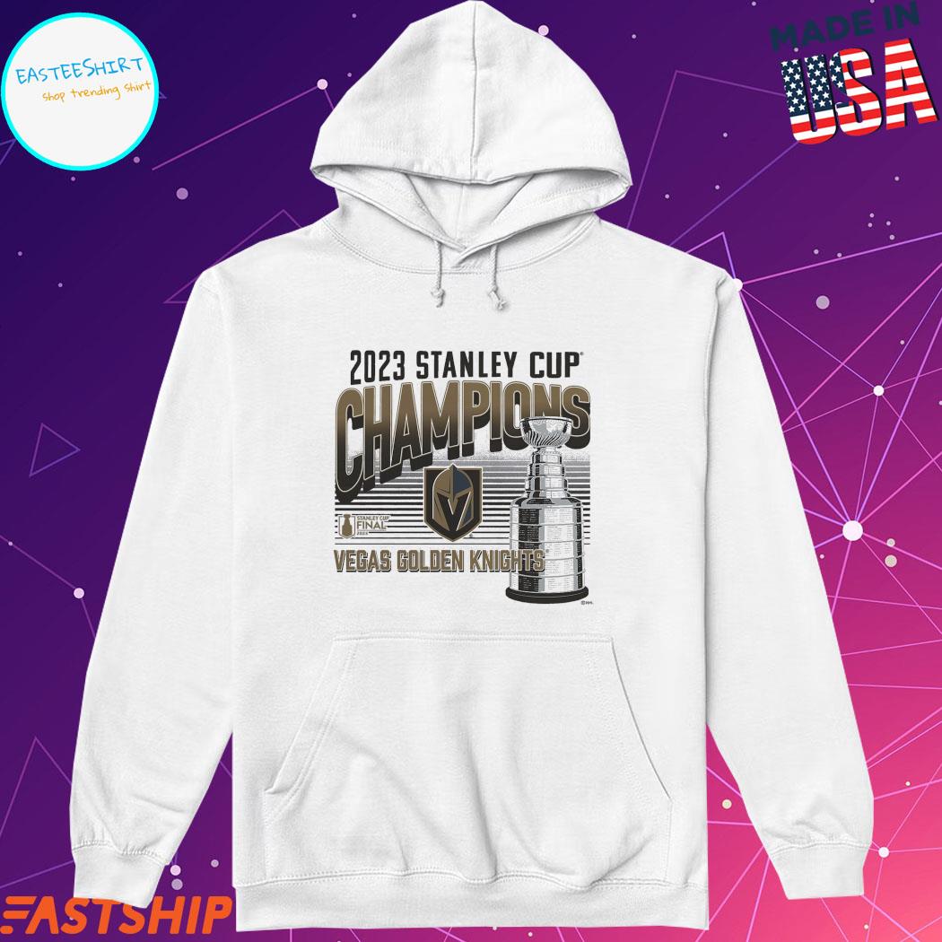 Vegas Golden Knights Stanley Cup 2023 Champions Shift Graphic Hoodie -  Black - Mens