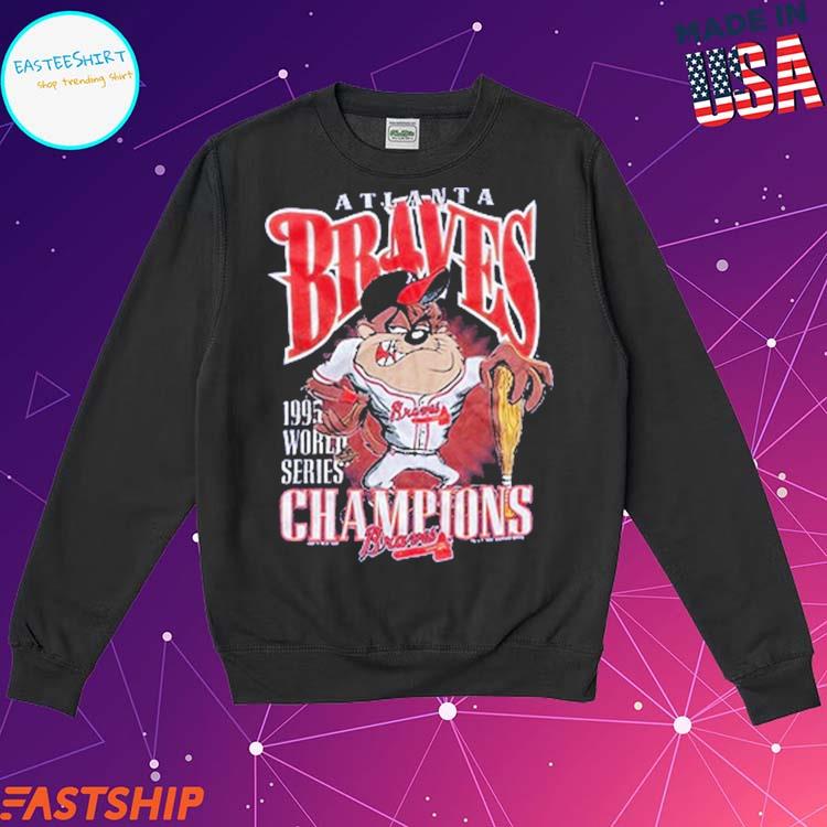 1995 tasmanian devil atlanta braves world series champions T-shirt, hoodie,  sweater, long sleeve and tank top