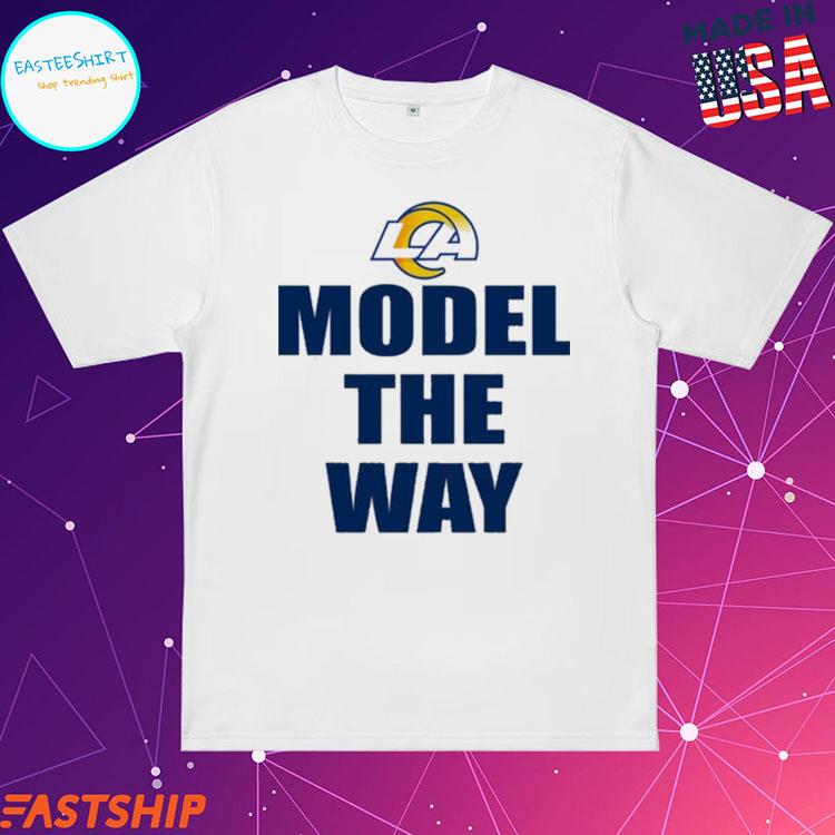 Women's Los Angeles Rams Square V-Neck T-Shirt & Long Sleeve T