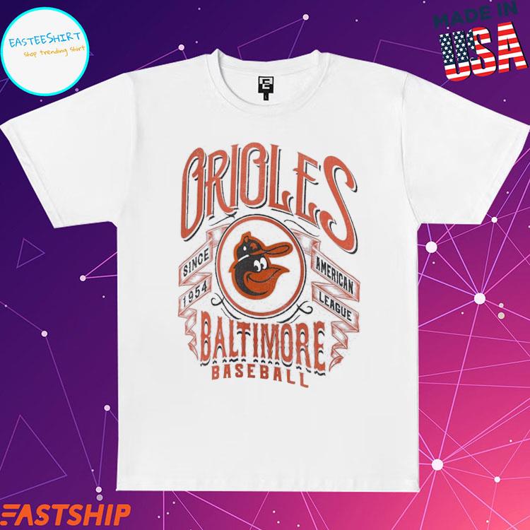 Official baltimore orioles baseball since 1954 american league darius  rucker collection by fanatics distressed rock T-shirts, hoodie, sweater,  long sleeve and tank top