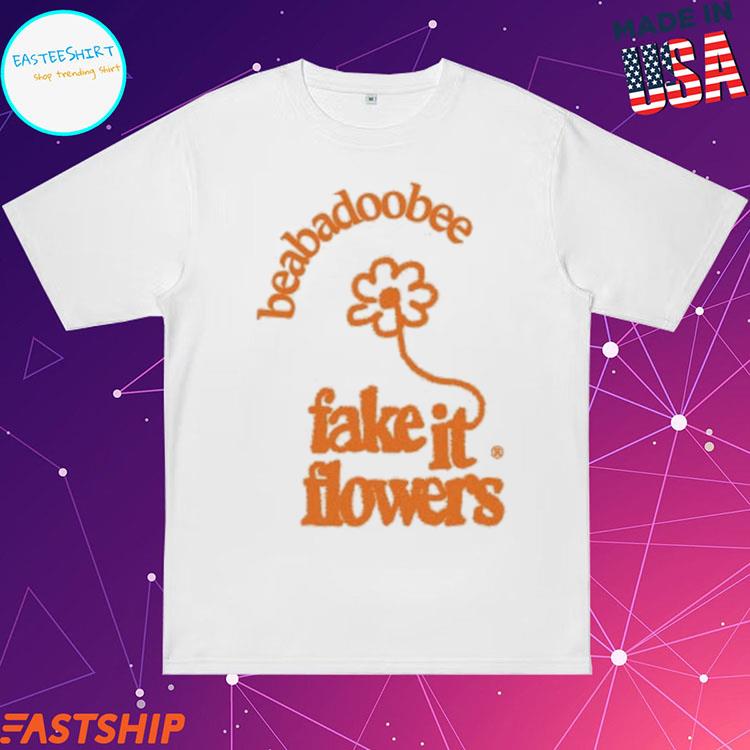 Official beabadoobee fake it flowers T-shirt, hoodie, tank top