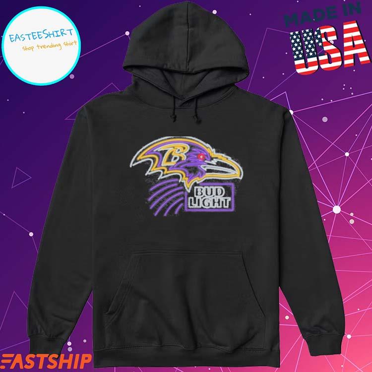 Bud Light Baltimore Ravens Team Hoodie S