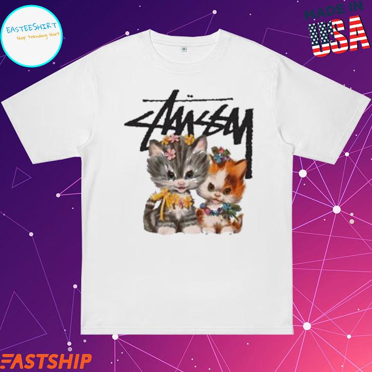 Official cat stussy kittens T-shirt, hoodie, tank top, sweater and