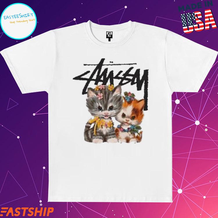 Official cat stussy kittens T-shirt, hoodie, tank top, sweater and