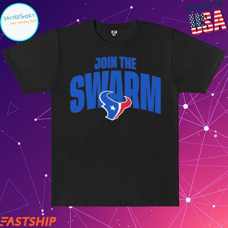 Join the swarm Houston Texans team football logo shirt, hoodie